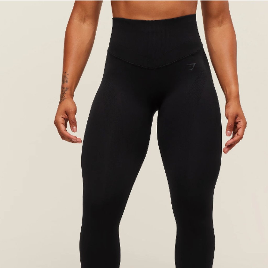Gymshark Black High-Waisted Seamless Leggings